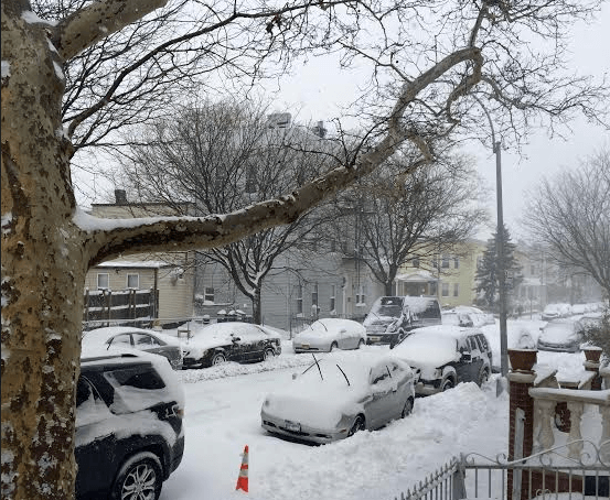 Snow in Windsor Terrace