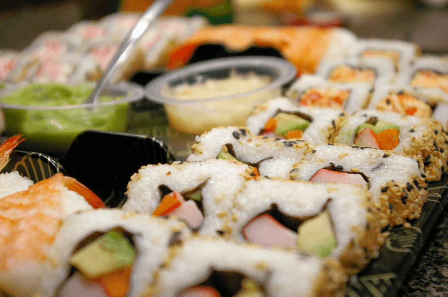 Sushi photo via Wikipedia