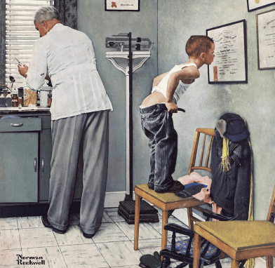 Norman Rockwell doctor