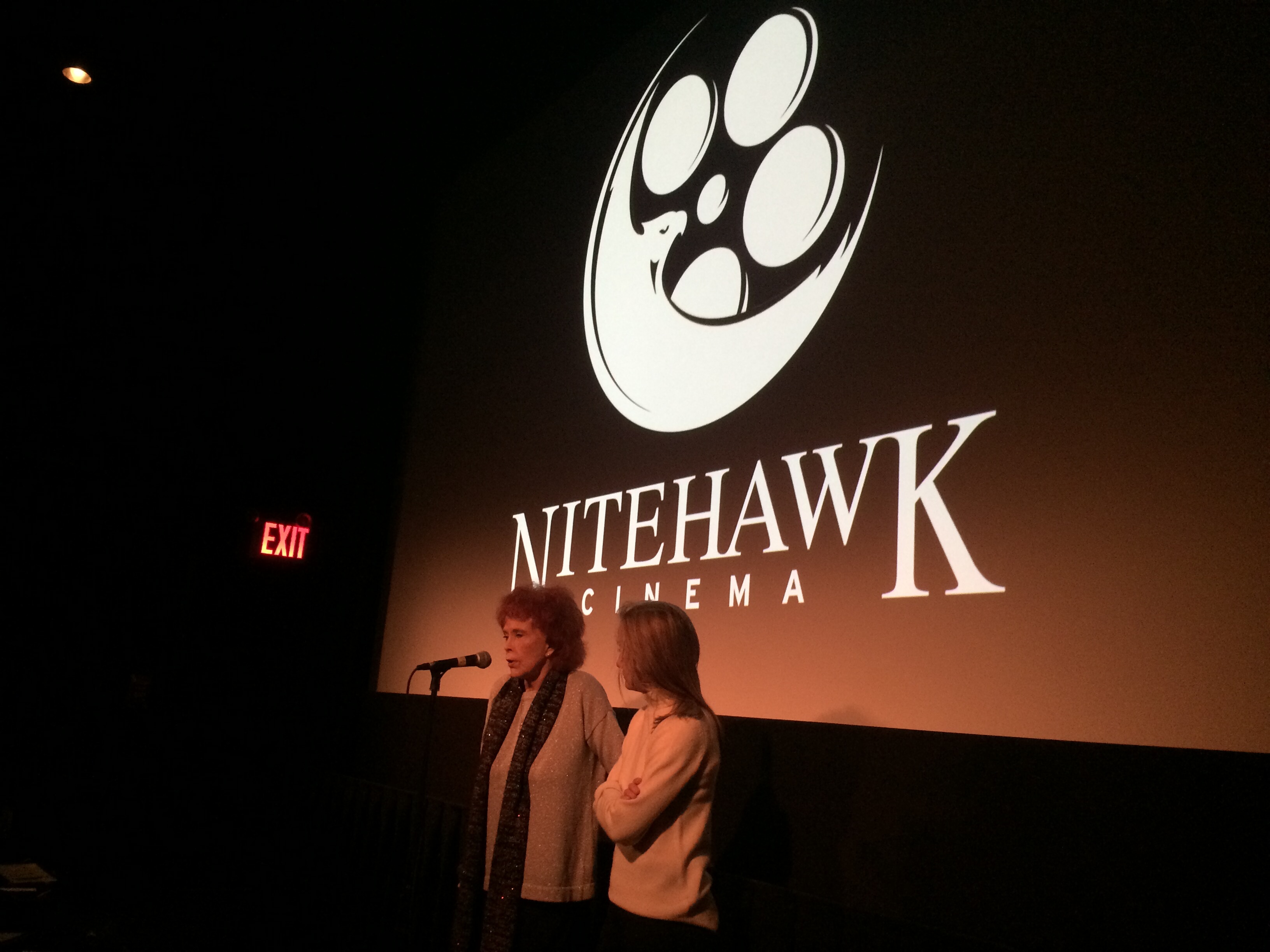 Kathryn Reed Altman and Giulia D’Agnolo Vallan (Photo: Nitehawk Cinema)