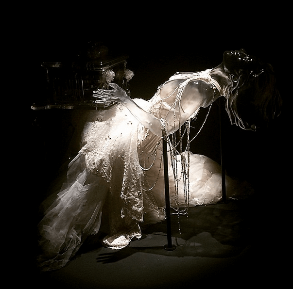 "Vespertine"  Dress by Alexander McQueen Music Box by Matthew Barney