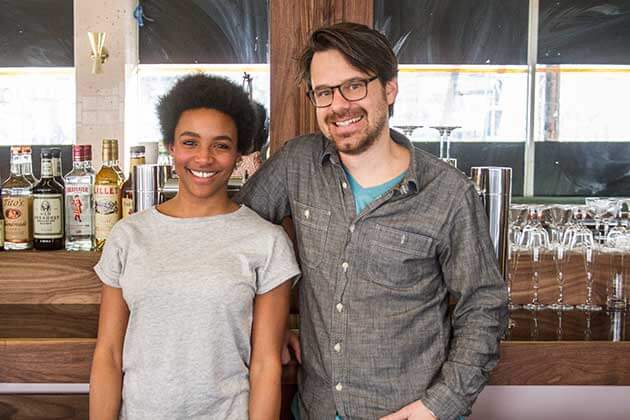 Tamara Clarke, left, and Michael de Zayas