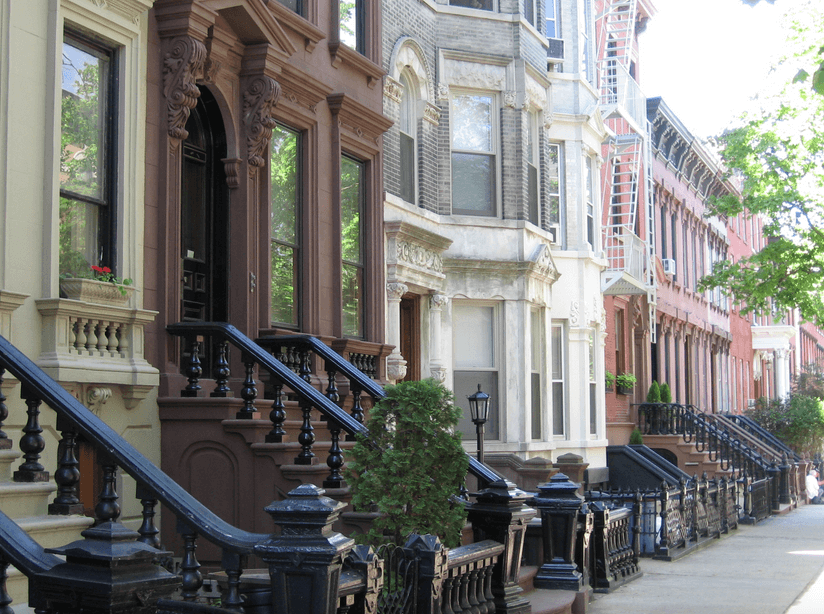 Brooklyn brownstones