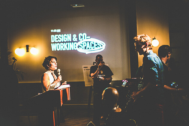 The Entrepreneurship Stage Presented by co:collective at The Wythe Hotel — Photo by Dylan Johnson