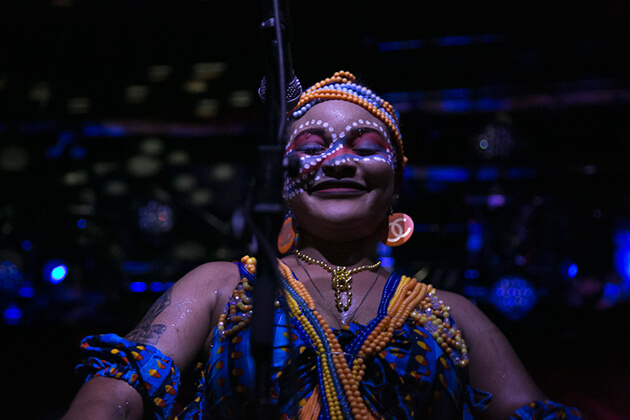 Femi Kuti & The Positive Force at Brooklyn Bowl — Photo by Sasha Charoensub