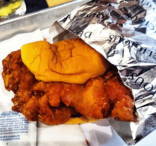 Fuku Chicken Sandwich photo by Sarah Zorn