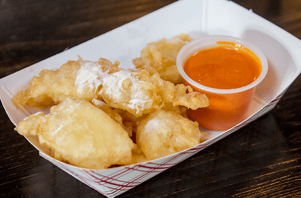 Cheese curds! photo by Jane Bruce