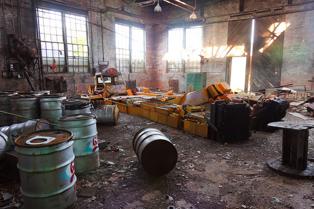 Toxic Chemicals. Not in Brooklyn but you get the idea. Photo: Matt Baran/Flickr Creative Commons. 
