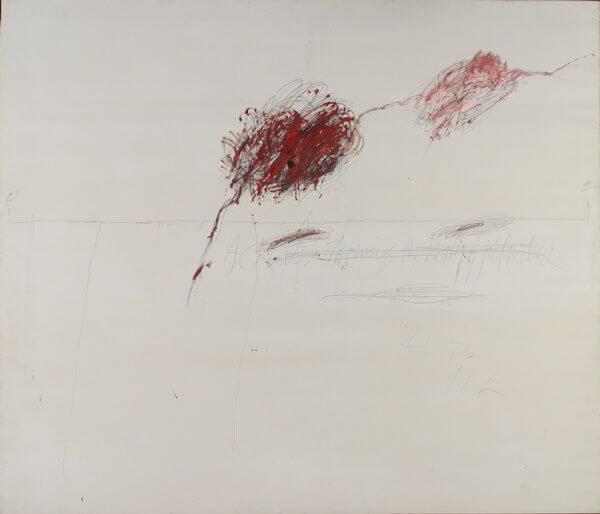Cy Twombly, Achilles Mourning the Death of Patroclus