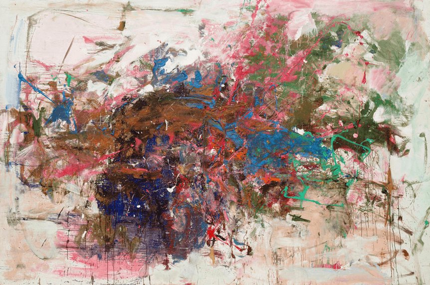 Joan Mitchell, Grand Carrieres, 1961 photo via The Joan Mitchell Foundation