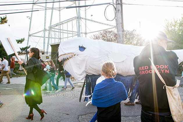 Red Hook celebrates surviving Sandy. All Photos Jane Bruce