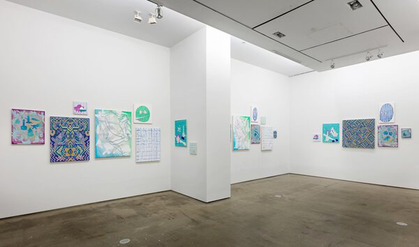 Todd Kelly exhibition at Asya Geisberg. Photograph by Etienne Frossard.