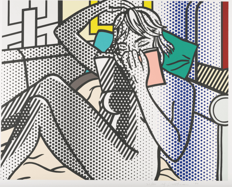 Nude Reading Roy Lichtenstein