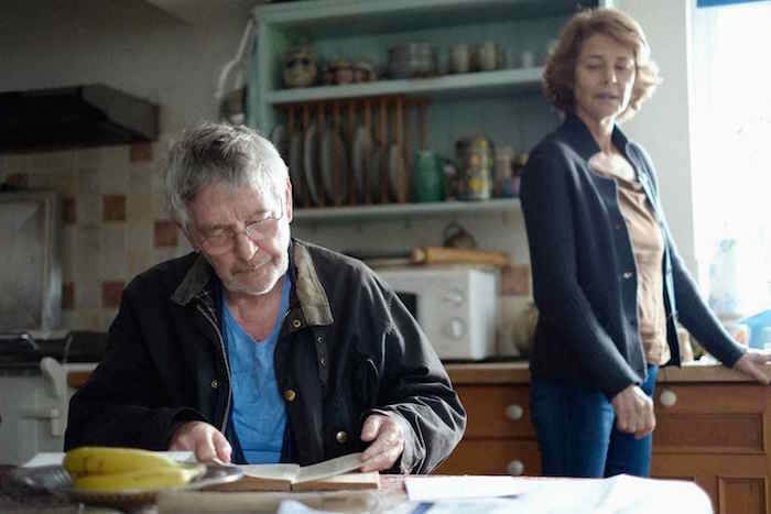 Tom Courtenay (Geoff) and Charlotte Rampling (Kate) in Andrew Haigh’s 45 YEARS. Courtesy of Agatha A. Nitecka. © 45 Years Films Ltd. A Sundance Selects Release