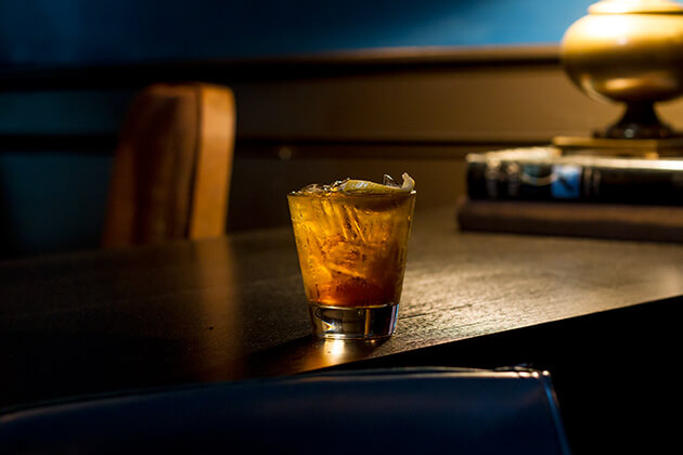 A cocktail at Fawkner, one of our favorite new bars this year. photos by Jane Bruce