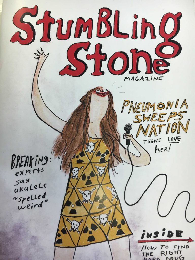 Pneumonia Stumbling Stone