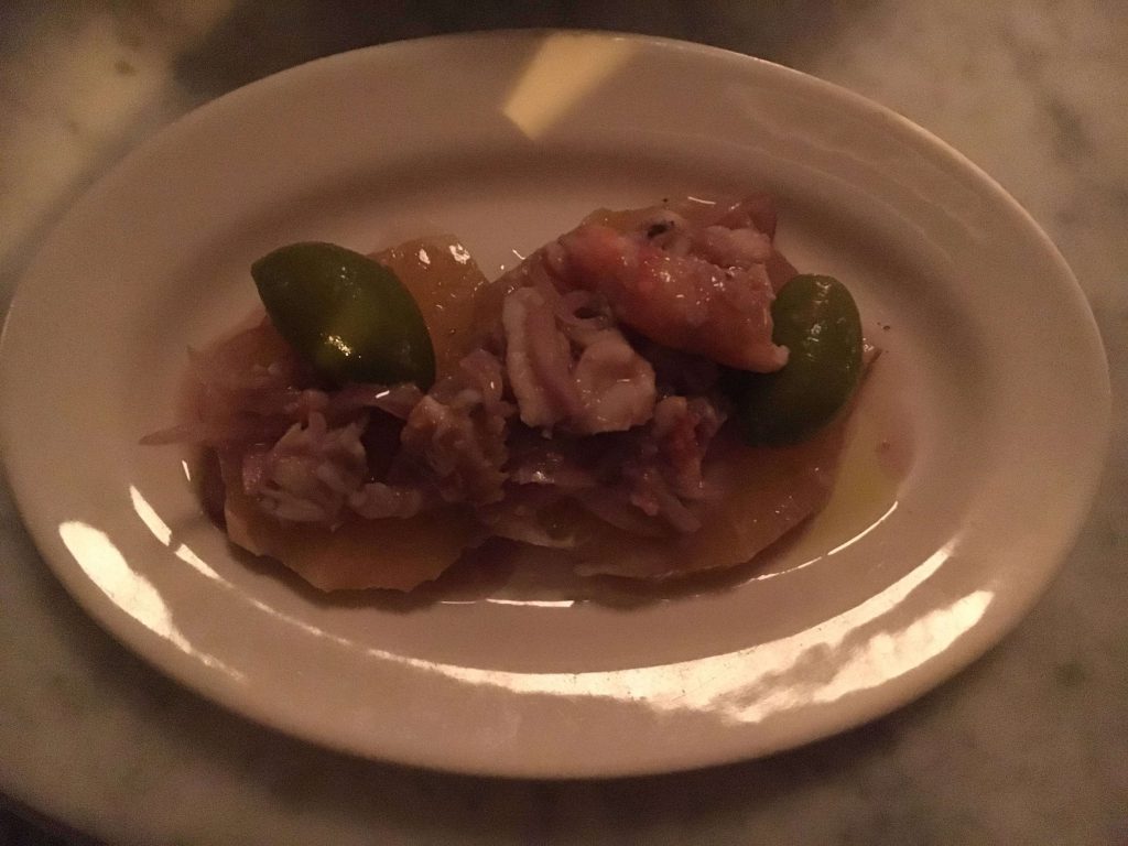 Spot Prawn With Oranges And Olives Romans Christmas Eve Feast