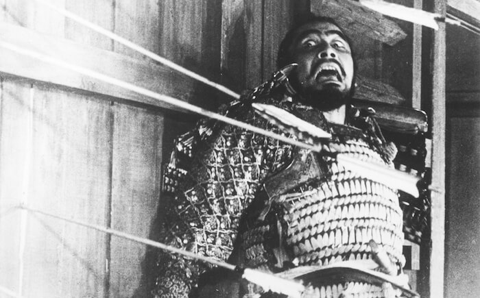 Toshirô Mifune in Akira Kurosawa’s THRONE OF BLOOD (1957). Courtesy Film Forum. Playing January 18.