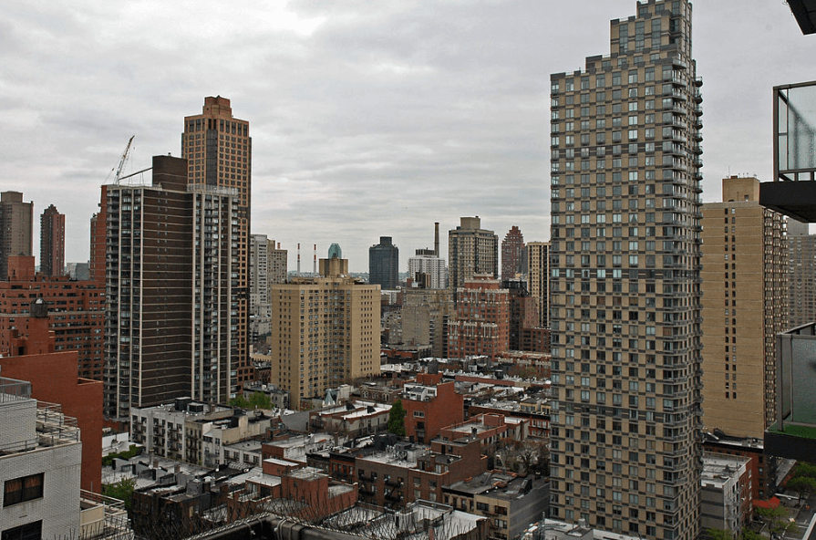 Yorkville, a high rise on 82nd Street. 