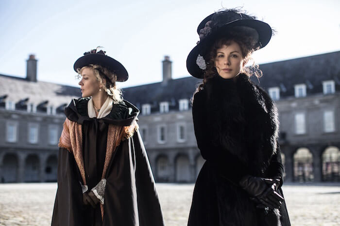 Location images of Love & Friendship, a Jane Austen film adaptation starring Kate Bekinsdale and Chloe Sevigny, directed by Whit Stillman. CHURCHILL PRODUCTIONS LIMITED. Producers Katie Holly, Whit Stillman, Lauranne Bourrachot. Co-Producer Raymond Van Der Kaaij. Also Starring: Xavier Samuel, Emma Greenwell & Morfydd Clark