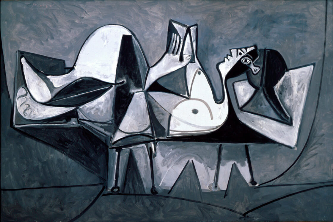Femme Couchée Lisant Pablo Picasso, 1960 The Modern Art Museum of Fort Worth 