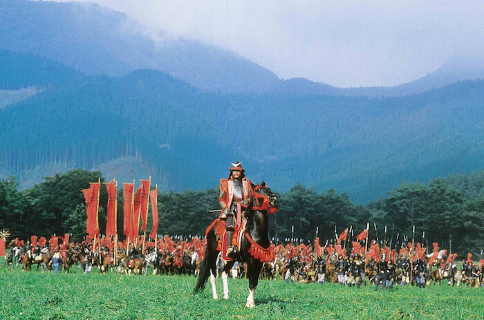 Daisuke Ryû in Akira Kurosawa’s RAN (1985). Courtesy Film Forum, via Rialto Pictures. Playing Friday, February 26 – Thursday, March 3.