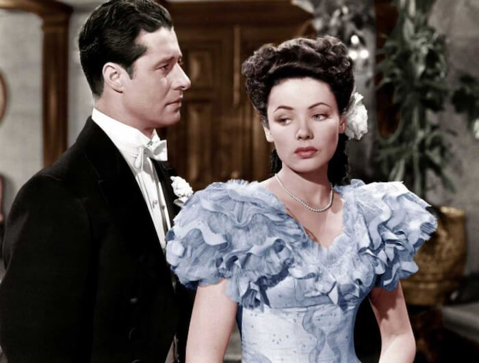 Don Ameche and Gene Tierney in Ernst Lubitsch’s HEAVEN CAN WAIT (1943). Courtesy Film Forum. Playing June 17-23.