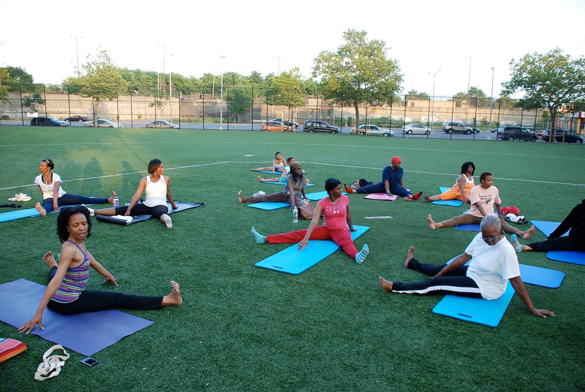 In Brownsville, Better Health through Free Yoga Brooklyn Magazine