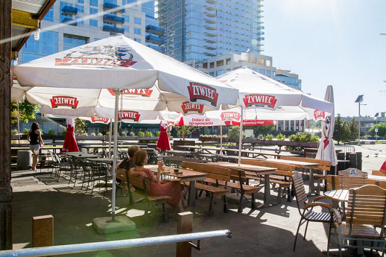 Inside the Waterfront Beer Garden That's Williamsburg's Best Kept