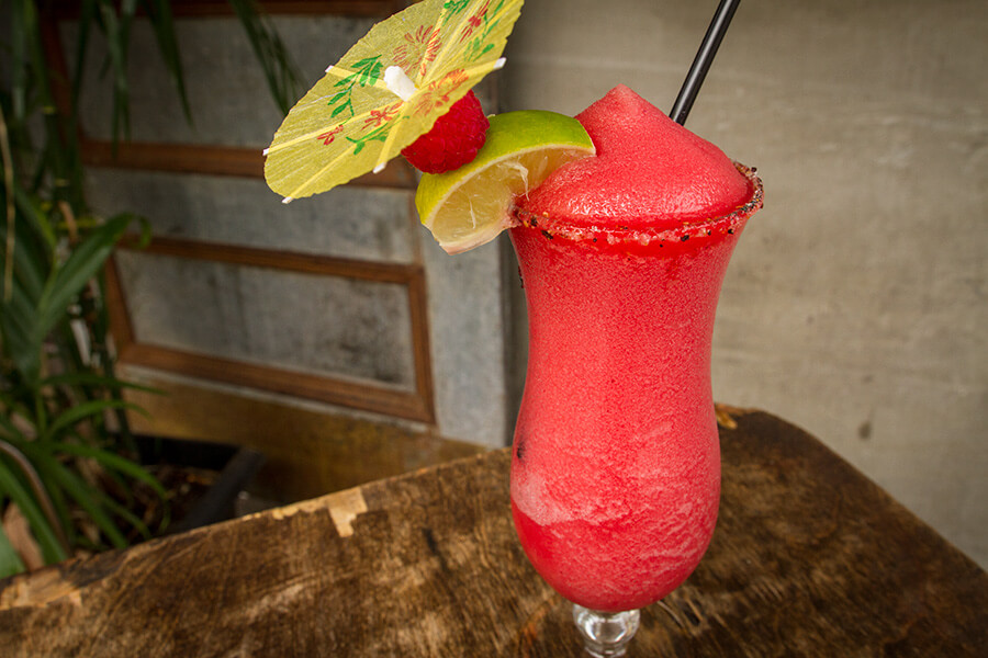 Raspberry Margarita Nights + Weekends Frozen Drinks Brooklyn