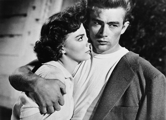 Natalie Wood and James Dean in Nicholas Ray's REBEL WITHOUT A CAUSE (1955). Courtesy Film Forum. Playing Friday, September 30; Sunday, October 2; Tuesday, October 4; and Thursday, October 6.