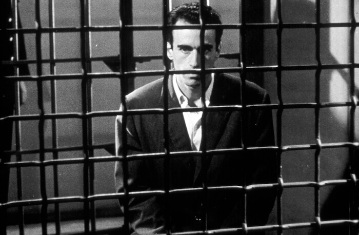 Martin Lasalle in Robert Bresson's PICKPOCKET (1959). Courtesy Film Forum/Janus Films. Playing 1/13-1/14