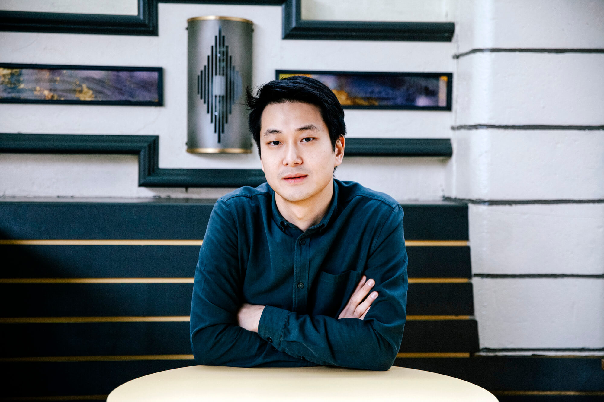 Tim Chung photographed at Syndicated in Brooklyn, New York on February 9, 2017 Tim Chung photographed at Syndicated in Brooklyn, New York on February 9, 2017
