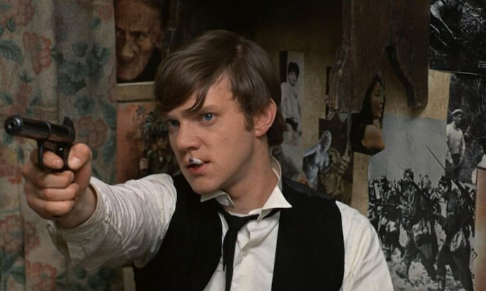 Malcolm MacDowell in Lindsay Anderson’s IF… (1968). Courtesy Film Forum. Playing Thursday, April 6.
