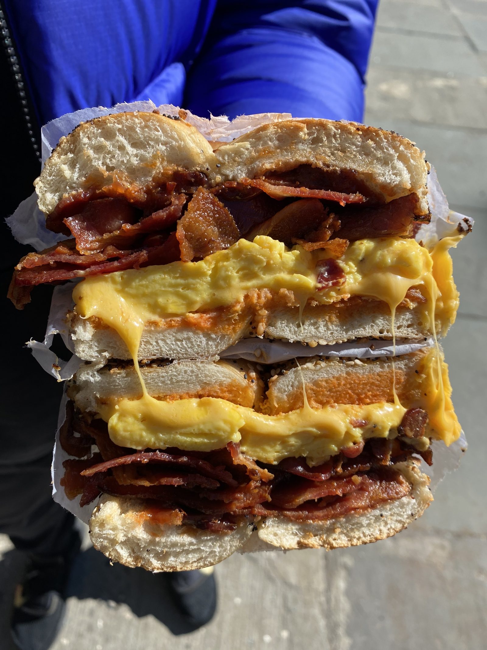 Talking bagels with the guy from Greenberg's Brooklyn Magazine