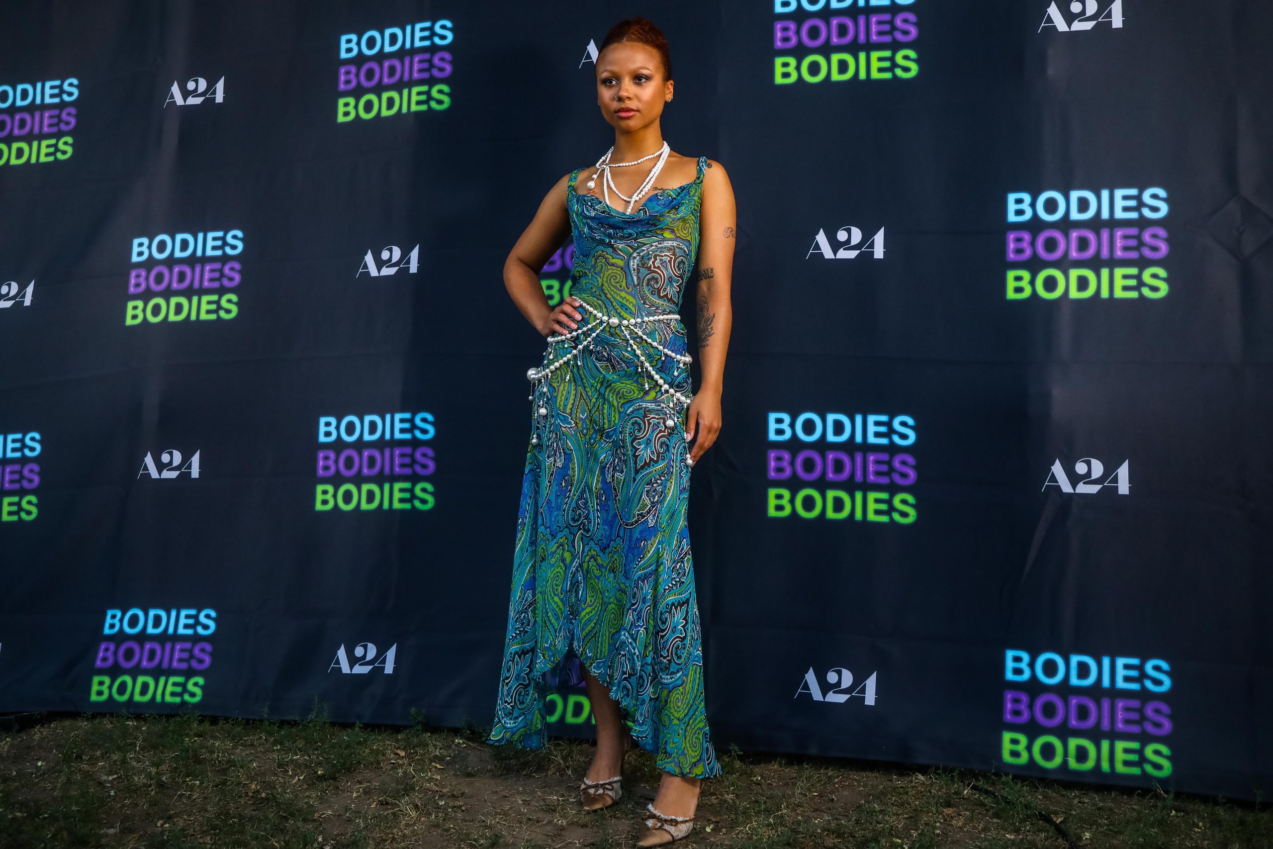 Scenes from the horny 'Bodies Bodies Bodies' premiere In Fort Greene Park -  Brooklyn Magazine
