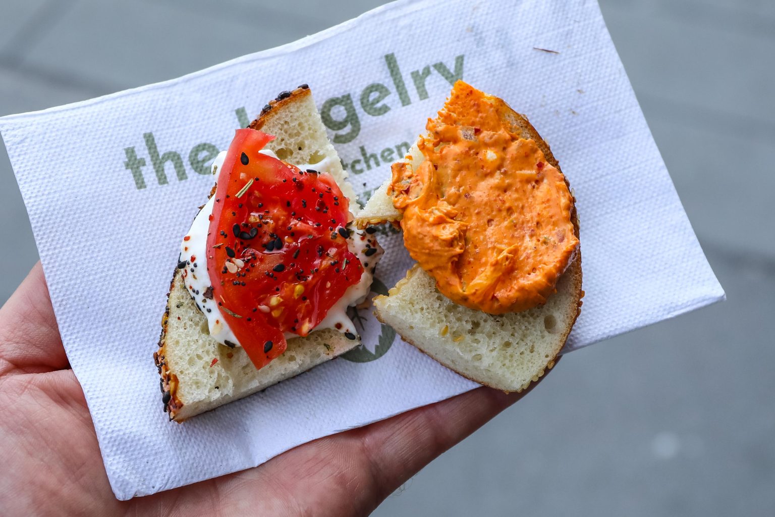 Scenes from BagelFest (where the best bagel In Brooklyn is once again
