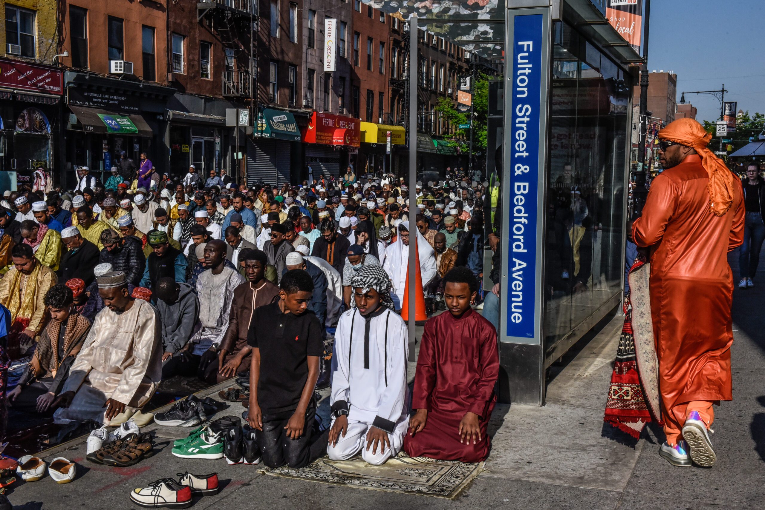 Scenes from Eid alFitr at one of BedStuy’s oldest mosques Brooklyn