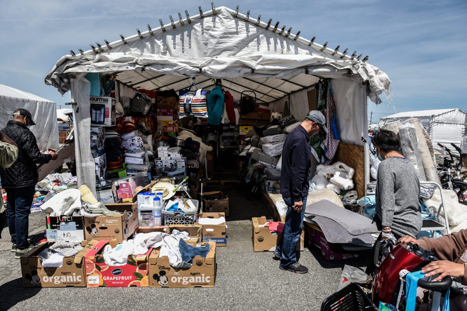 Scenes from the AquaDuck Flea Market Brooklyn Magazine