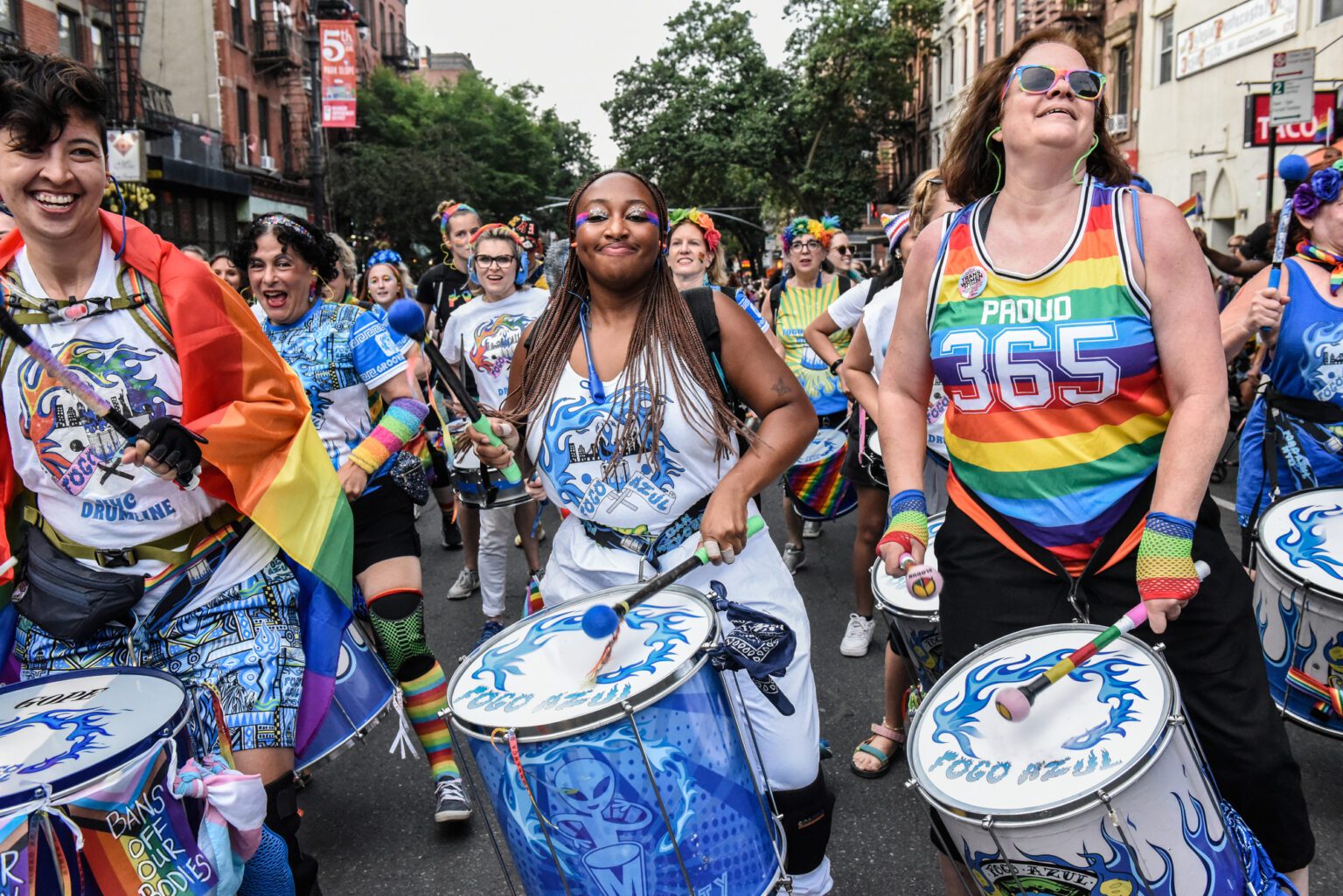 Scenes from the 2023 Brooklyn Pride Parade in Park Slope Brooklyn