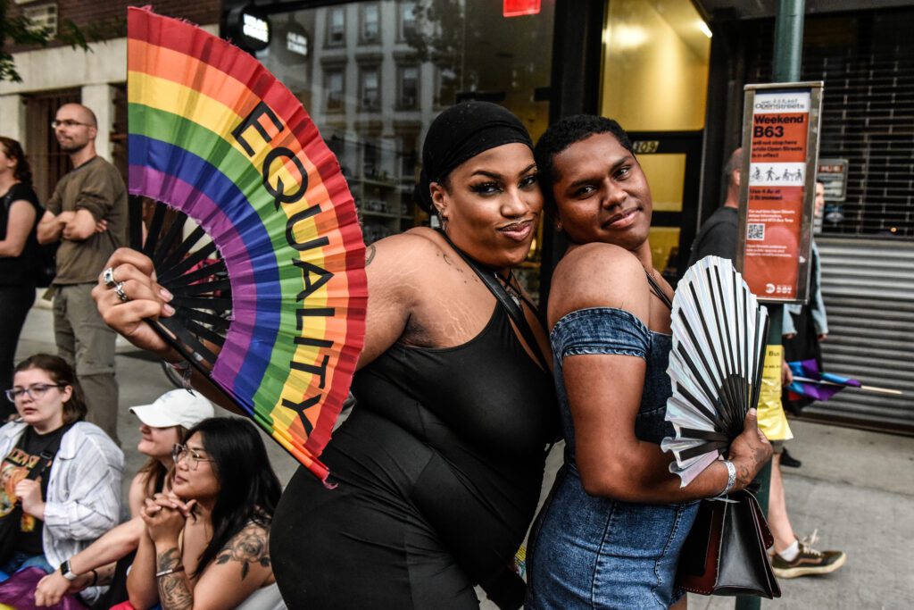 Scenes from the 2023 Brooklyn Pride Parade in Park Slope Brooklyn