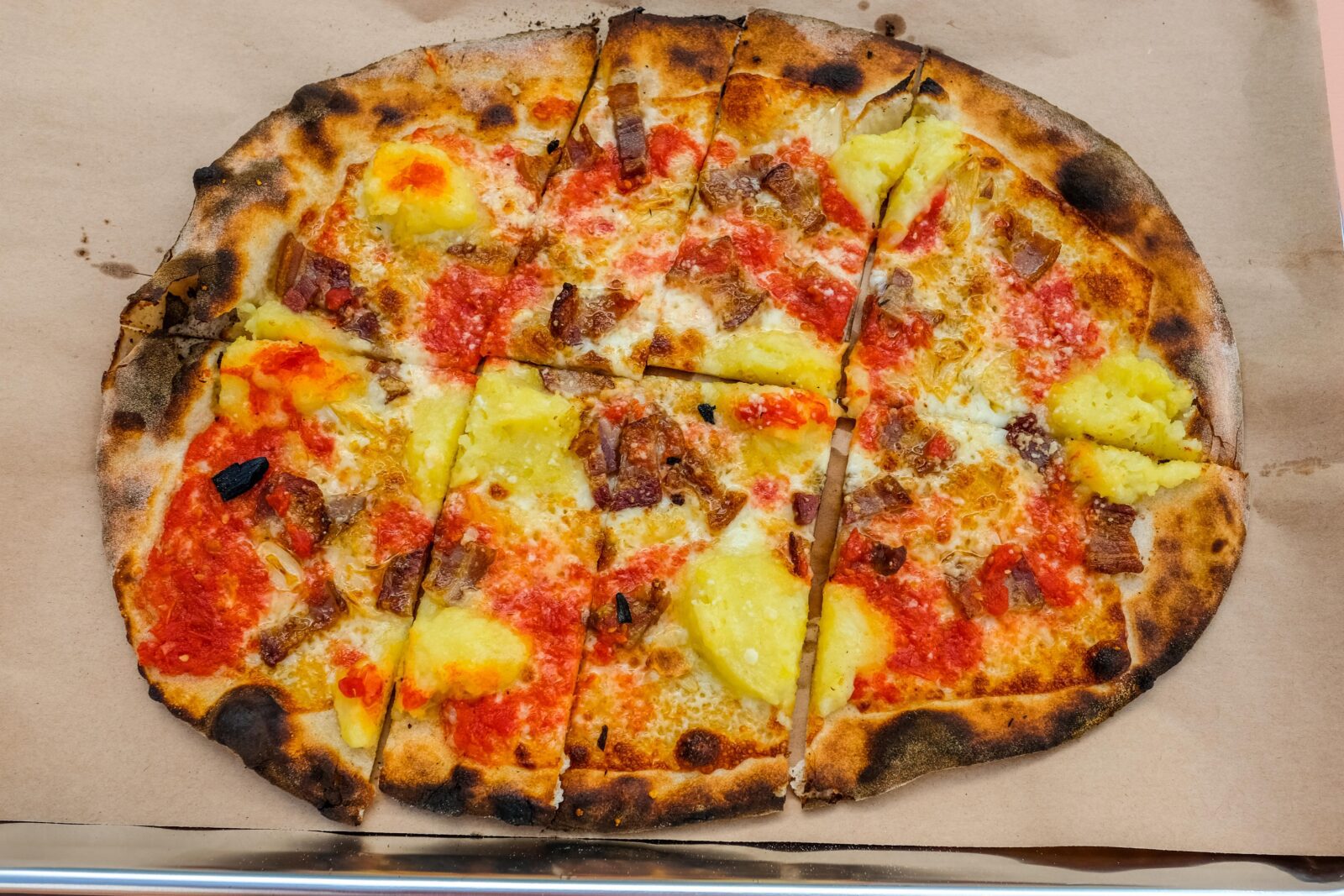 Grimm Brewery is now serving New Havenstyle ‘apizza’ on the roof