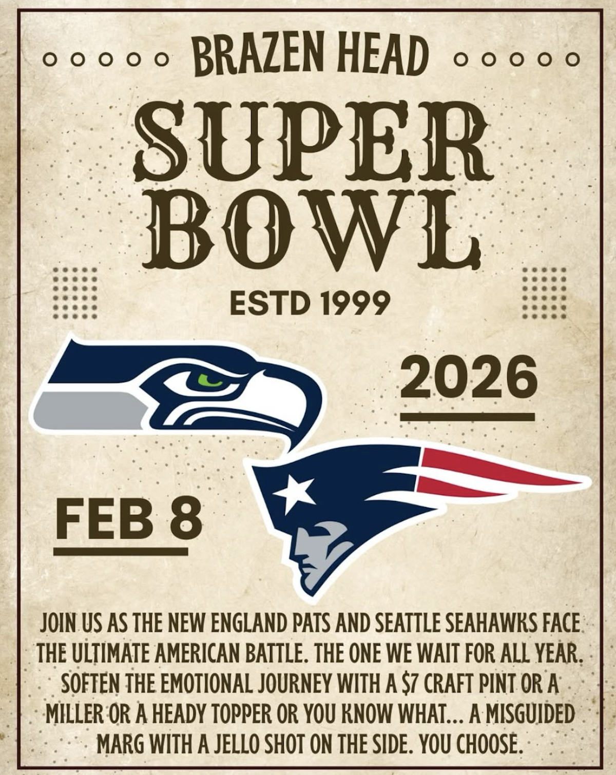 Where to Watch Super Bowl LX in Brooklyn