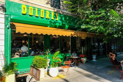 Storefront of Dolores in Bed-Stuy