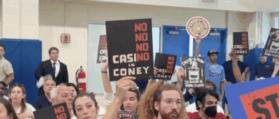 Public Hearing Over Coney Island Casino Spirals into Tense Standoff Between Locals and Developers