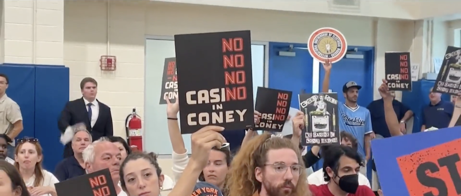 Public Hearing Over Coney Island Casino Spirals into Tense Standoff Between Locals and Developers