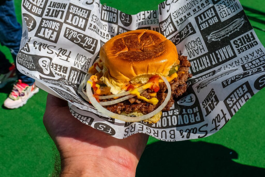 Double smash from Fat Sal's