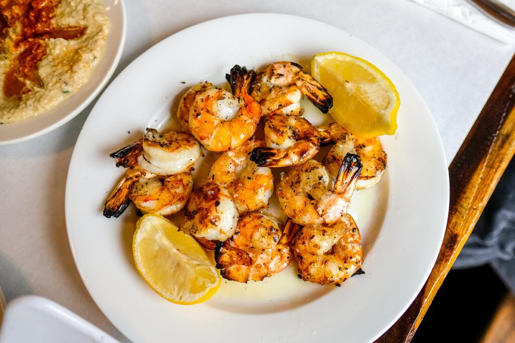 All this shrimp cost about $16 at Port Sa'id 