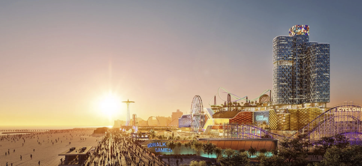 Rendering of "The Coney" casino