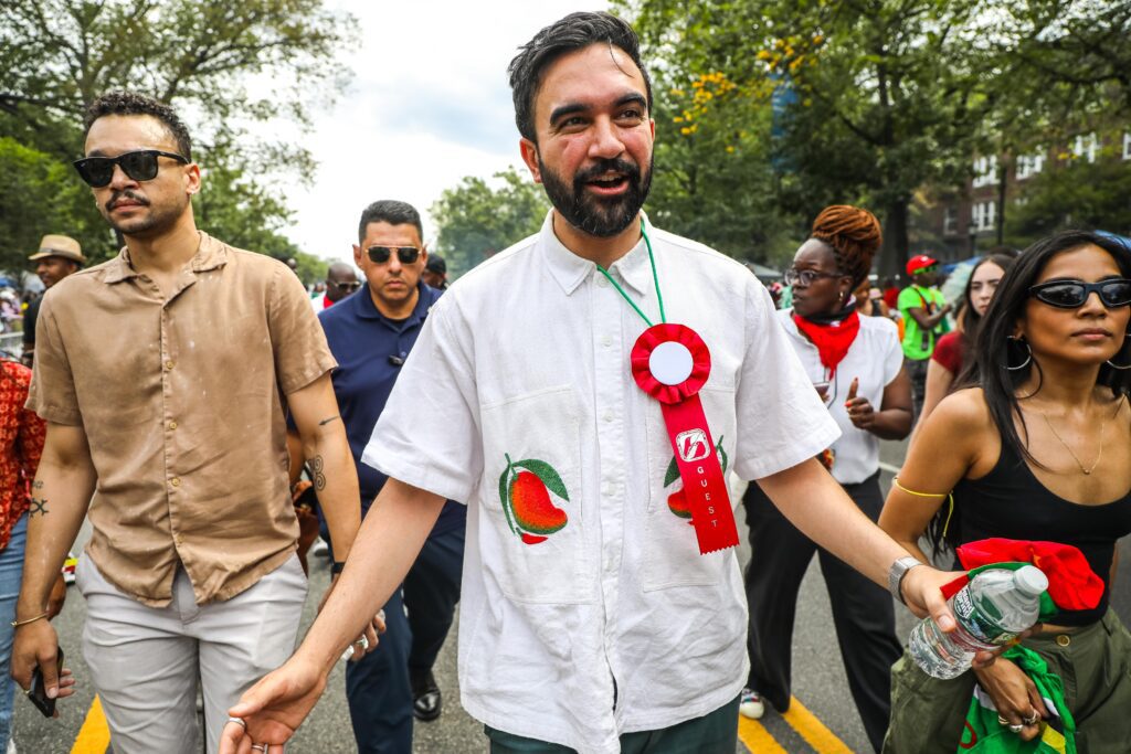 Democratic NYC mayoral candidate Zohran Mamdani